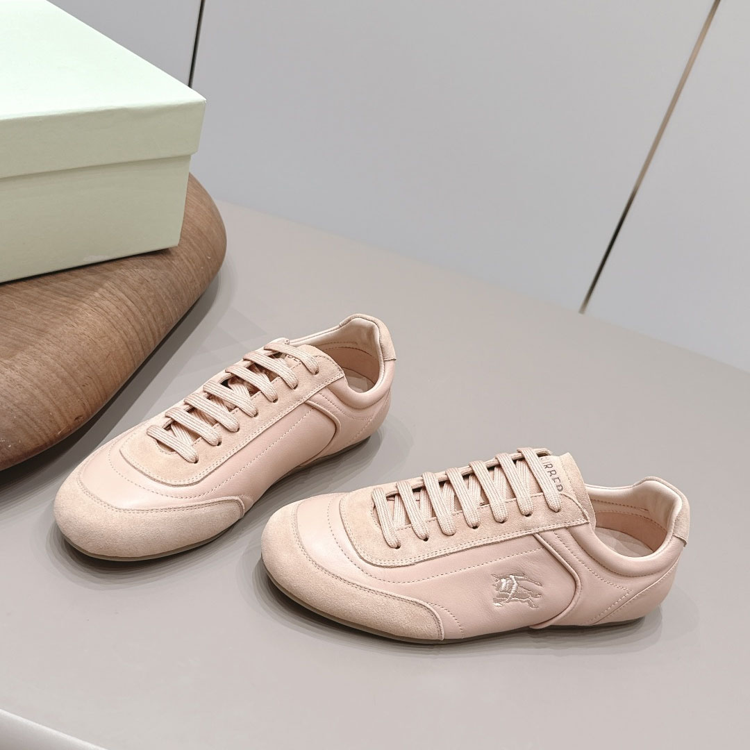 Burberry Suede Knight Runner Sneakers​ - DesignerGu