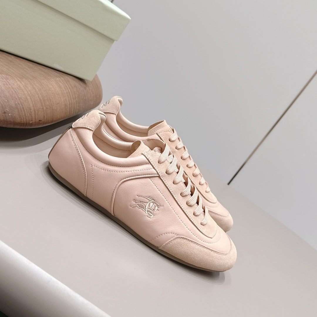 Burberry Suede Knight Runner Sneakers​ - DesignerGu