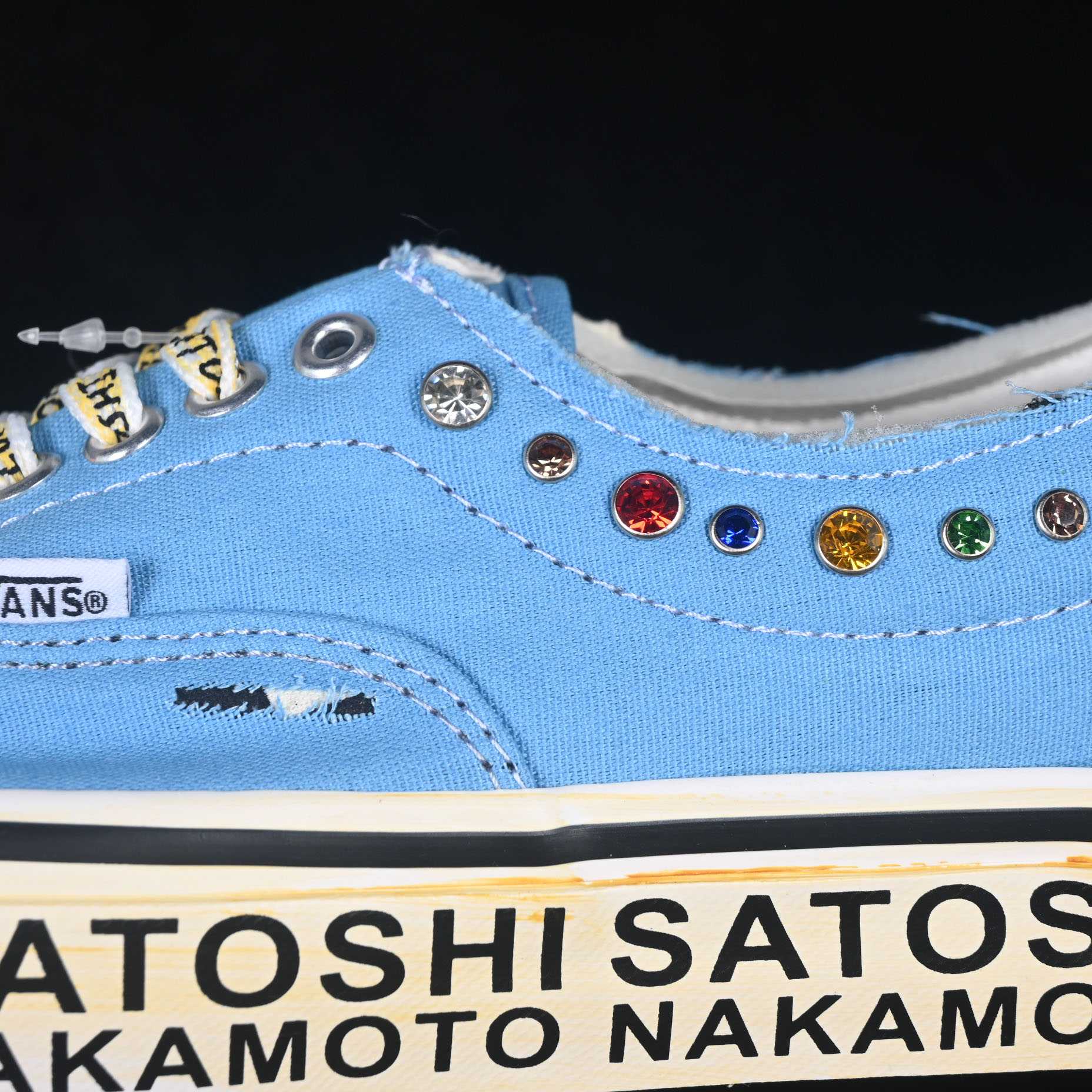 Vans X Satoshi Nakamoto “Lucky Charms Blue” Sneaker - DesignerGu