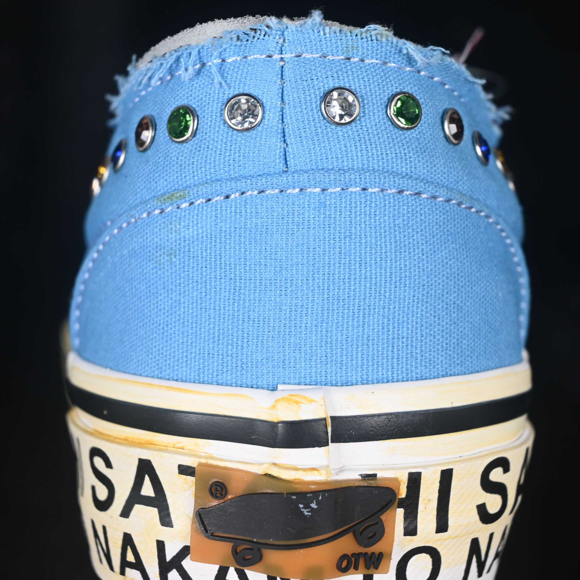 Vans X Satoshi Nakamoto “Lucky Charms Blue” Sneaker - DesignerGu