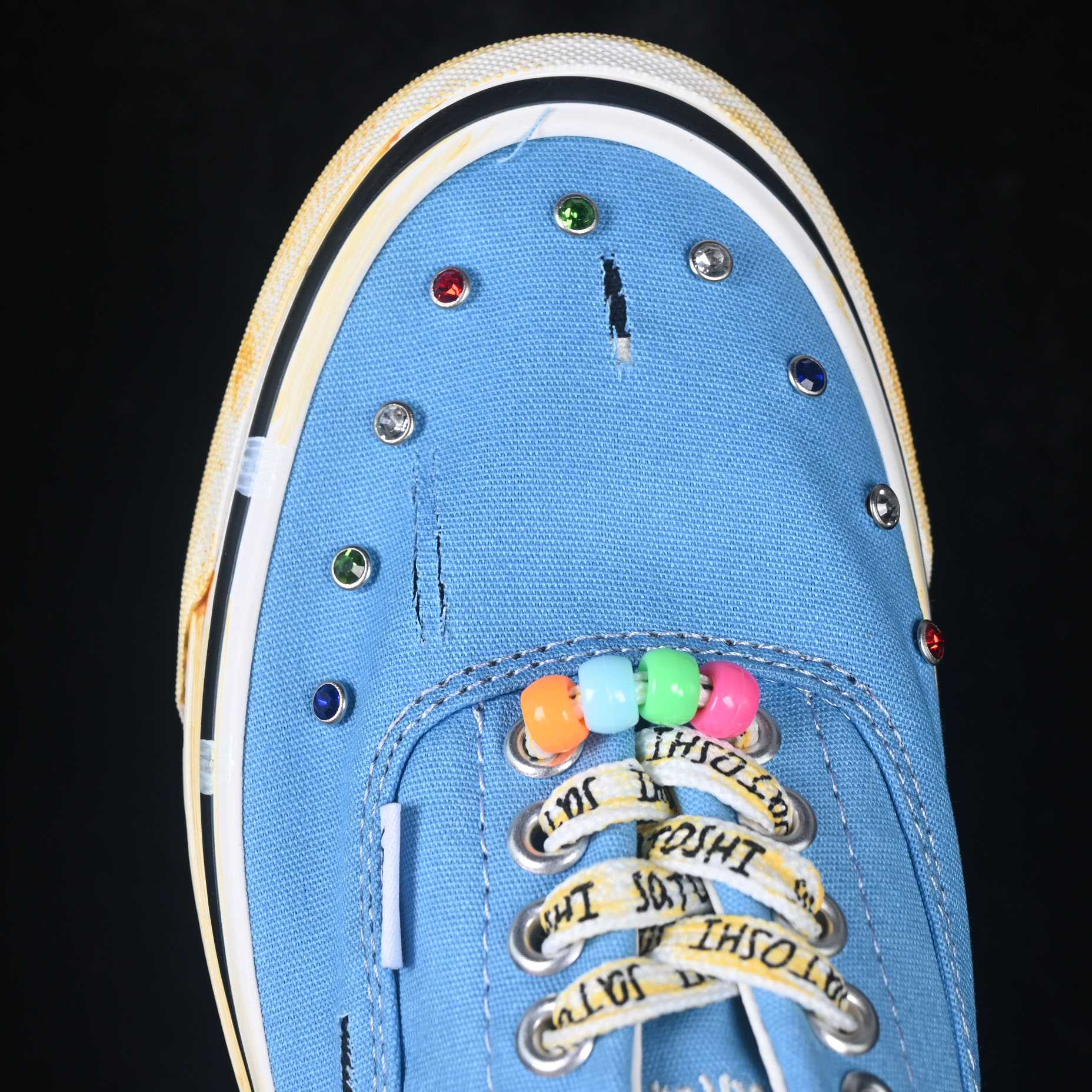 Vans X Satoshi Nakamoto “Lucky Charms Blue” Sneaker - DesignerGu