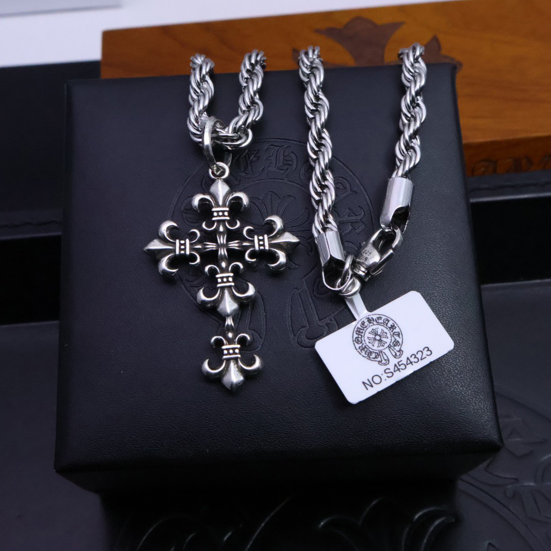Chrome Heart Necklace   - DesignerGu