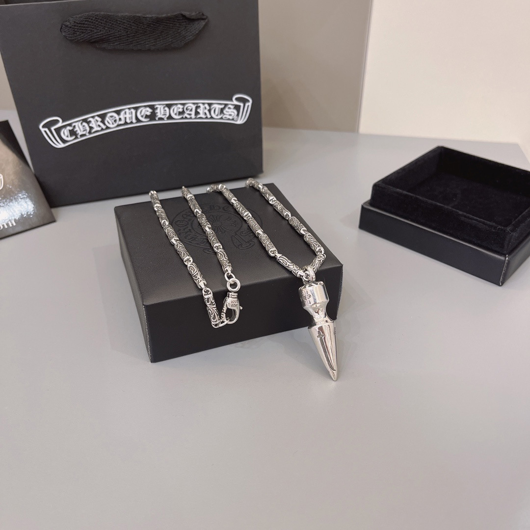 Chrome Heart Necklace   - DesignerGu