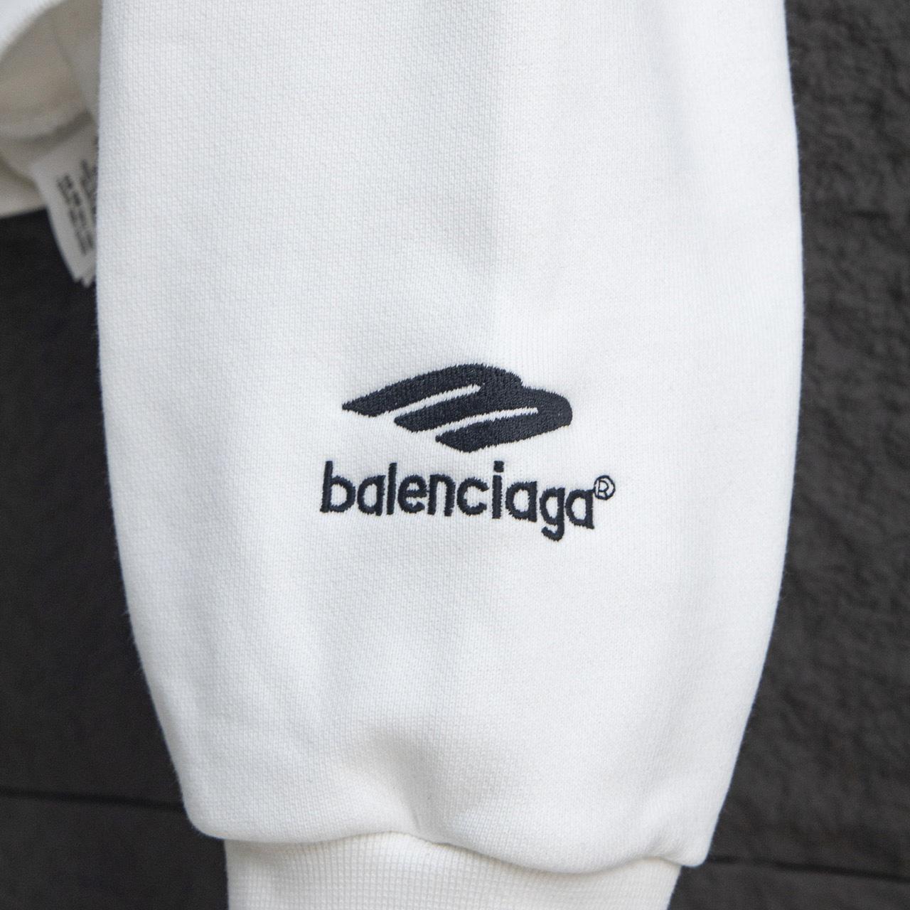 Balenciaga Soccer Paris Zip up Hoodie - DesignerGu