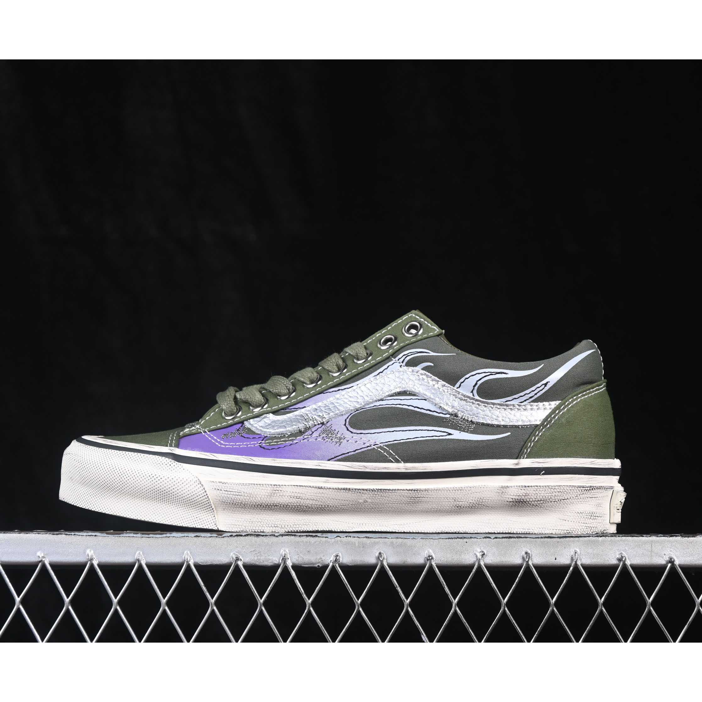 Vans Old Skool 36 LX 'Archive Flame Green' - DesignerGu