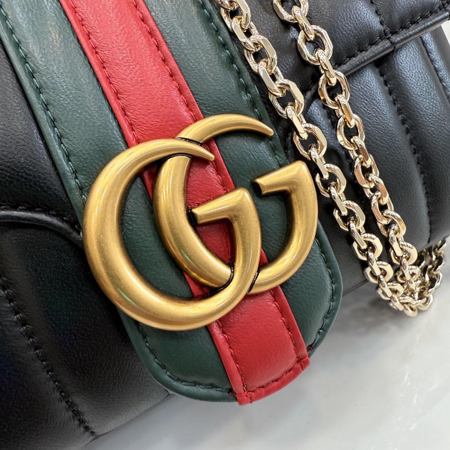 Gucci Jetset GG Marmont Small Shoulder Bag A006X1 - DesignerGu