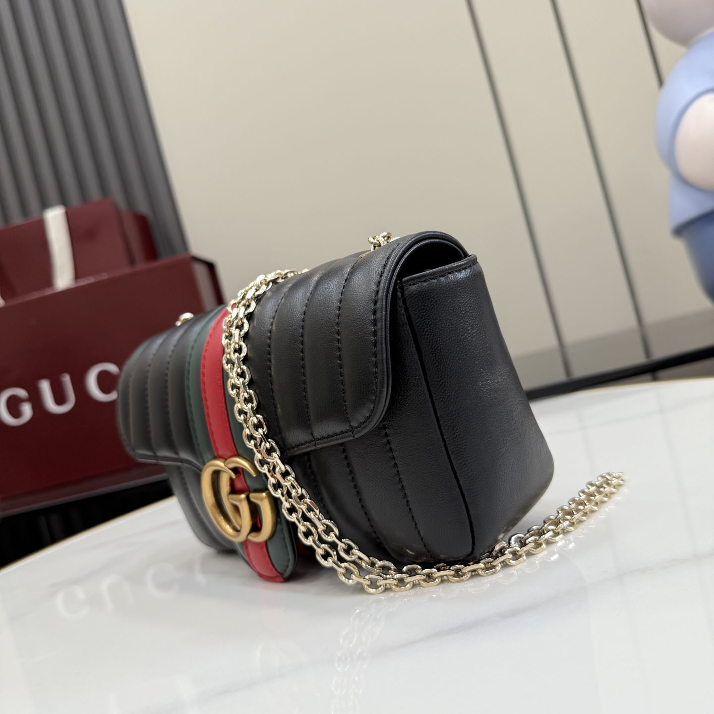 Gucci Jetset GG Marmont Small Shoulder Bag A006X1 - DesignerGu