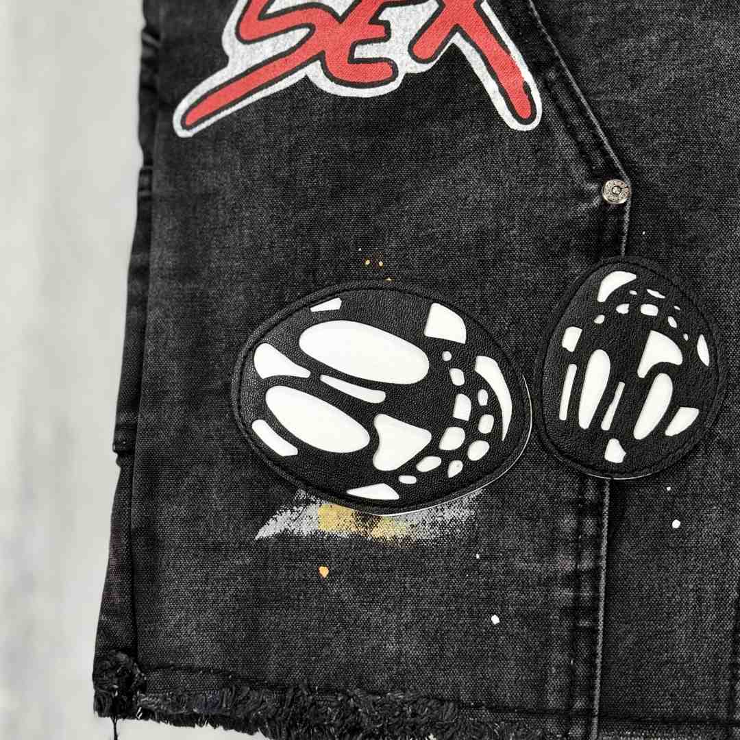 Chrome Hearts Denim Shorts - DesignerGu