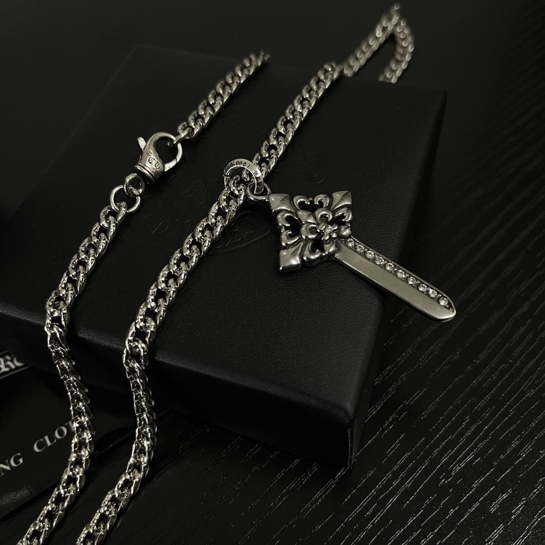 Chrome Heart Necklace   - DesignerGu