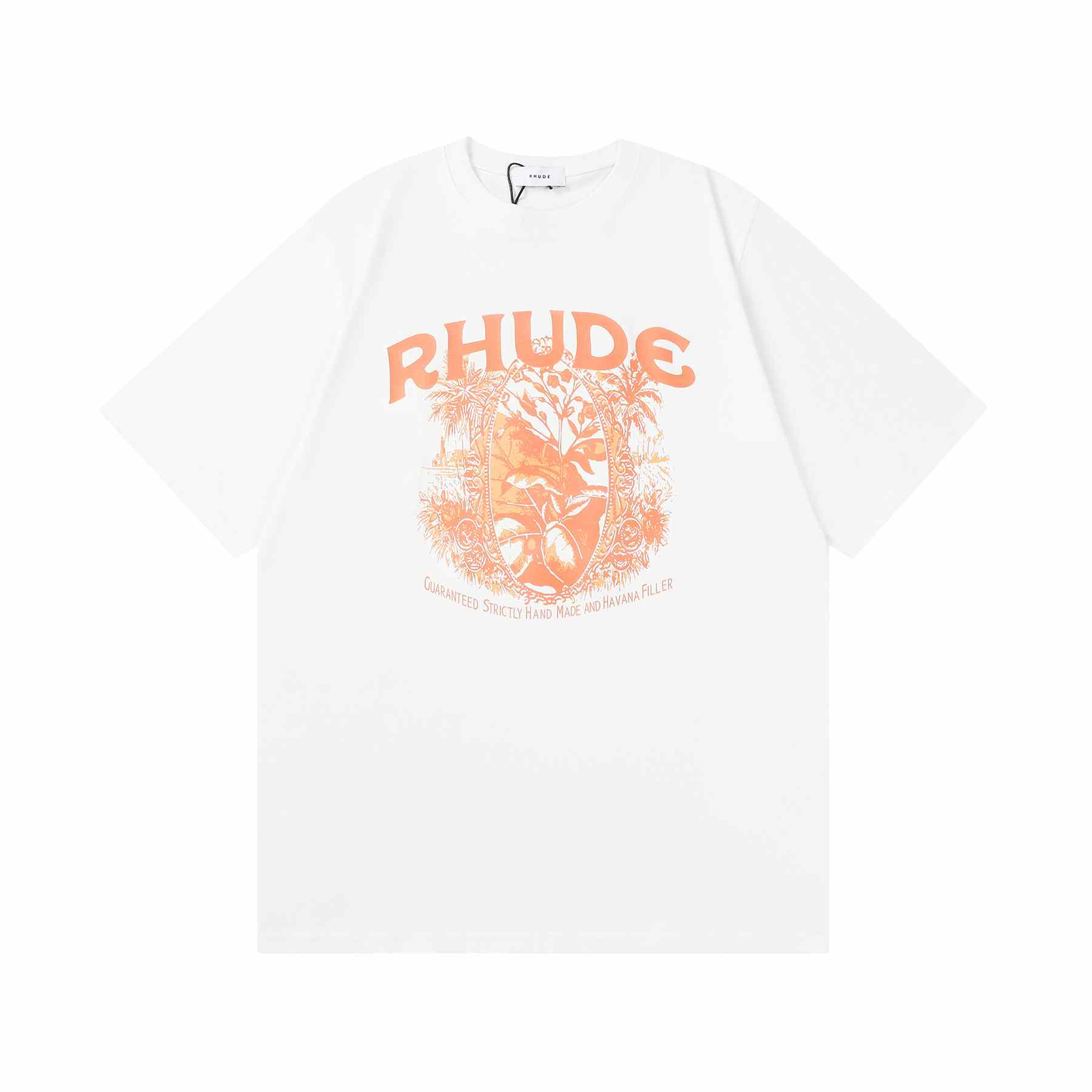 Rhude Cigaro Logo T-Shirt - DesignerGu
