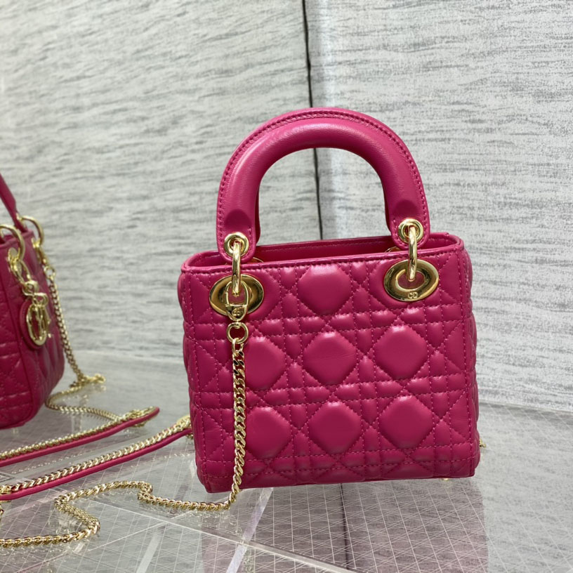 Dior Mini Lady Dior Bag - DesignerGu