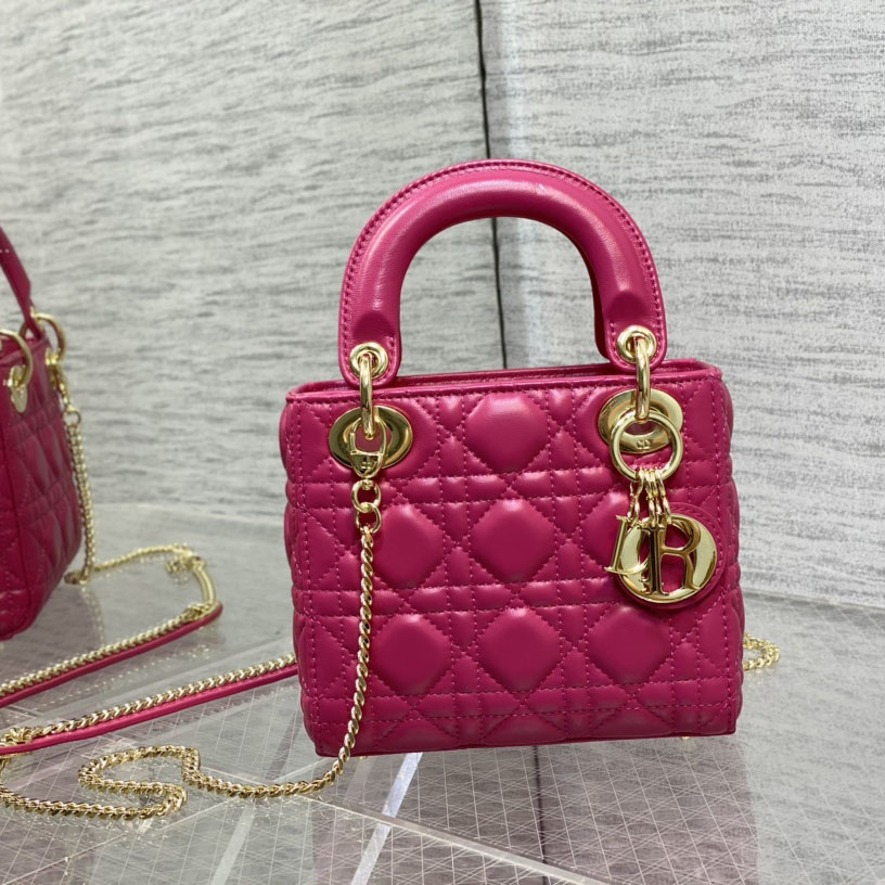Dior Mini Lady Dior Bag - DesignerGu