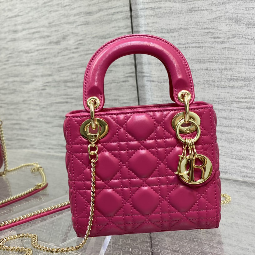 Dior Mini Lady Dior Bag - DesignerGu