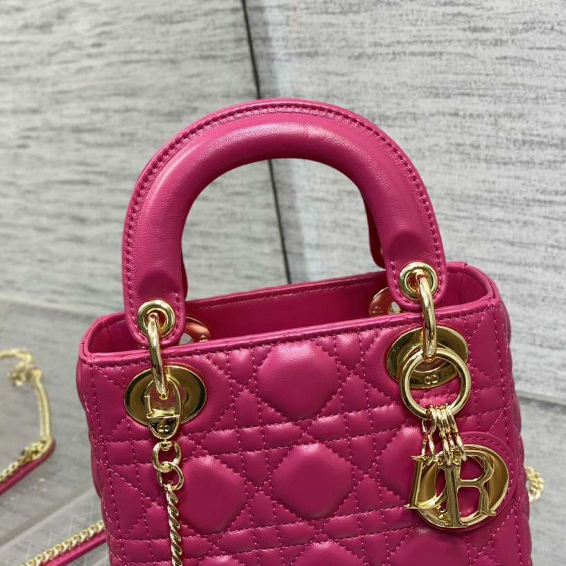 Dior Mini Lady Dior Bag - DesignerGu