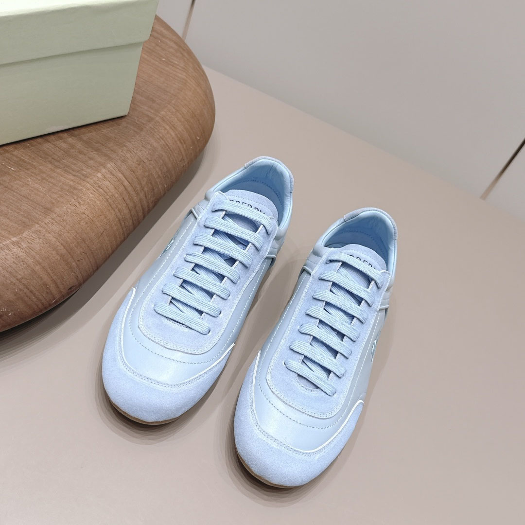 Burberry Suede Knight Runner Sneakers​ - DesignerGu