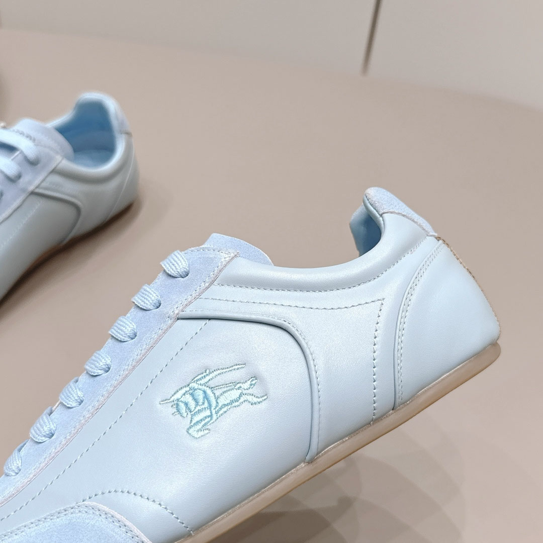 Burberry Suede Knight Runner Sneakers​ - DesignerGu