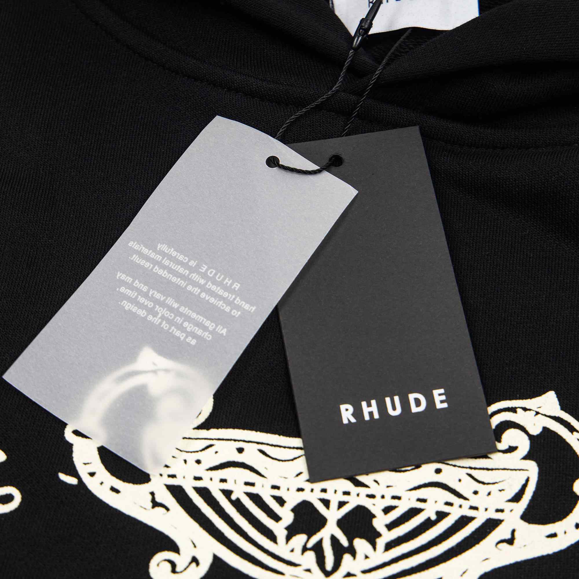 Rhude X Domaine Chavy-Chouet Patch Hoodie - DesignerGu
