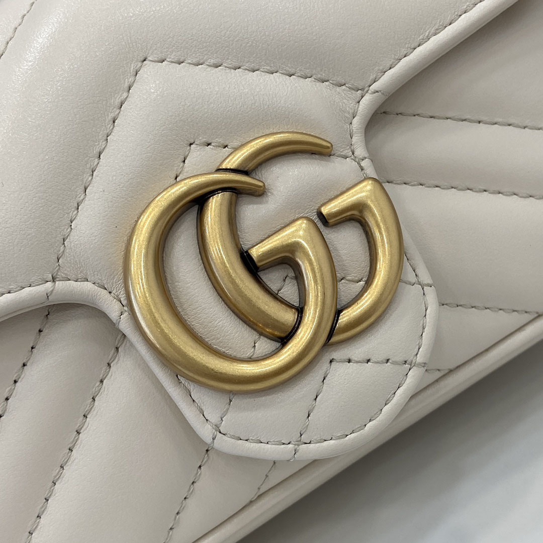 Gucci GG Marmont Mini Shoulder Bag - DesignerGu