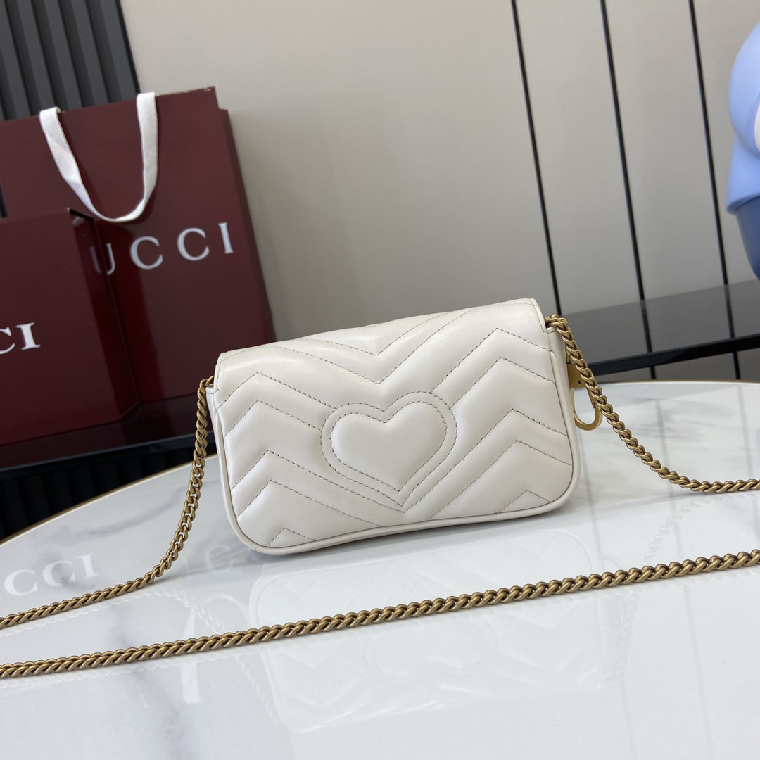 Gucci GG Marmont Mini Shoulder Bag - DesignerGu