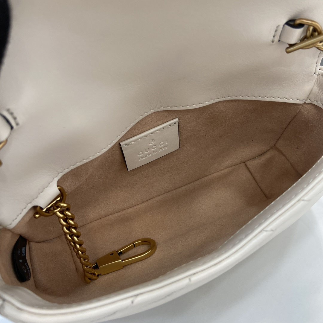 Gucci GG Marmont Mini Shoulder Bag - DesignerGu