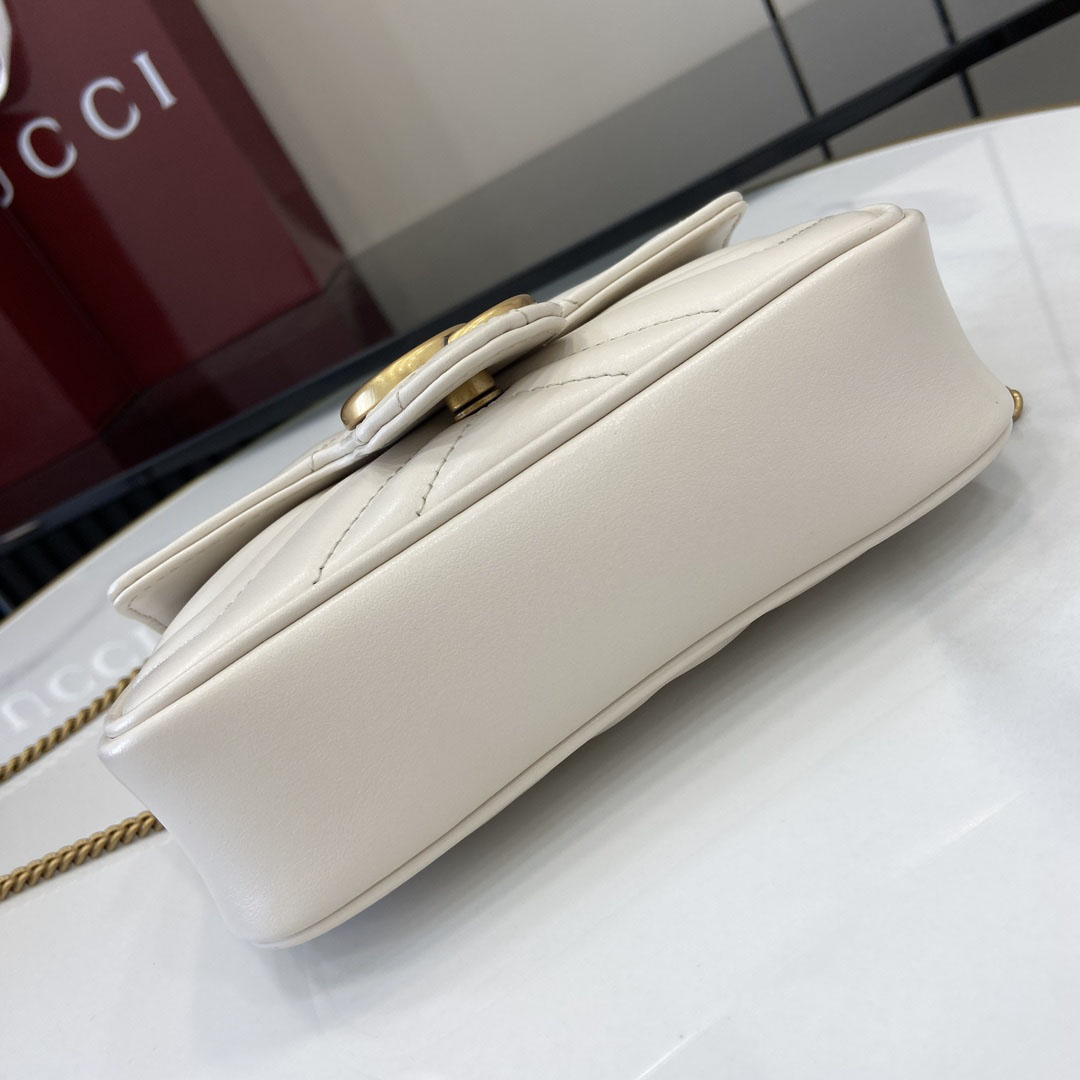 Gucci GG Marmont Mini Shoulder Bag - DesignerGu