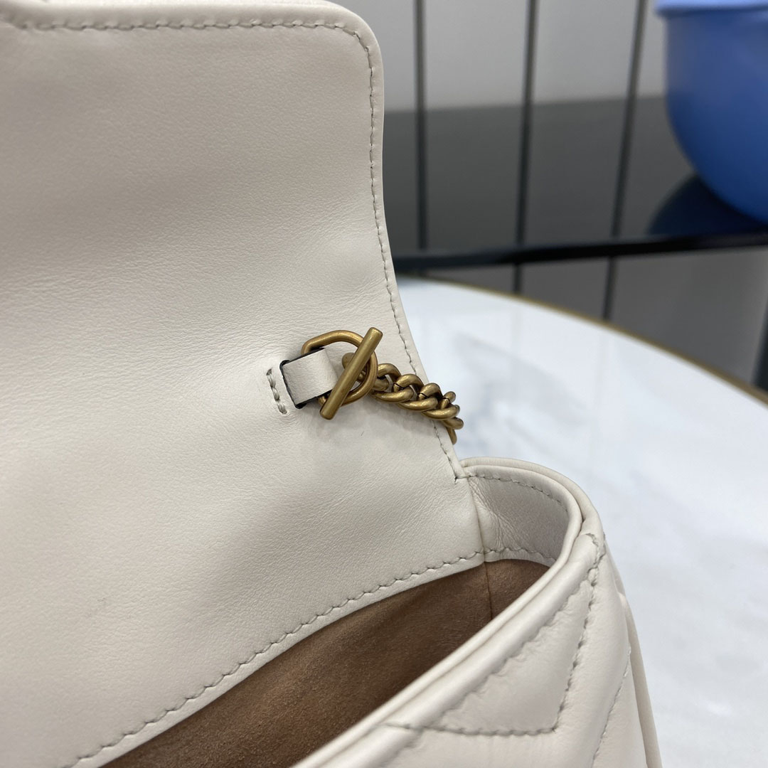 Gucci GG Marmont Mini Shoulder Bag - DesignerGu