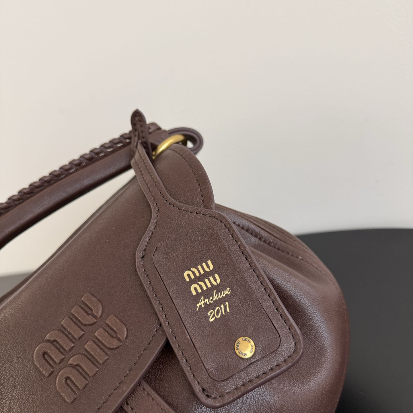 Miu Miu Rendez-Vous Nappa Leather Bag - DesignerGu