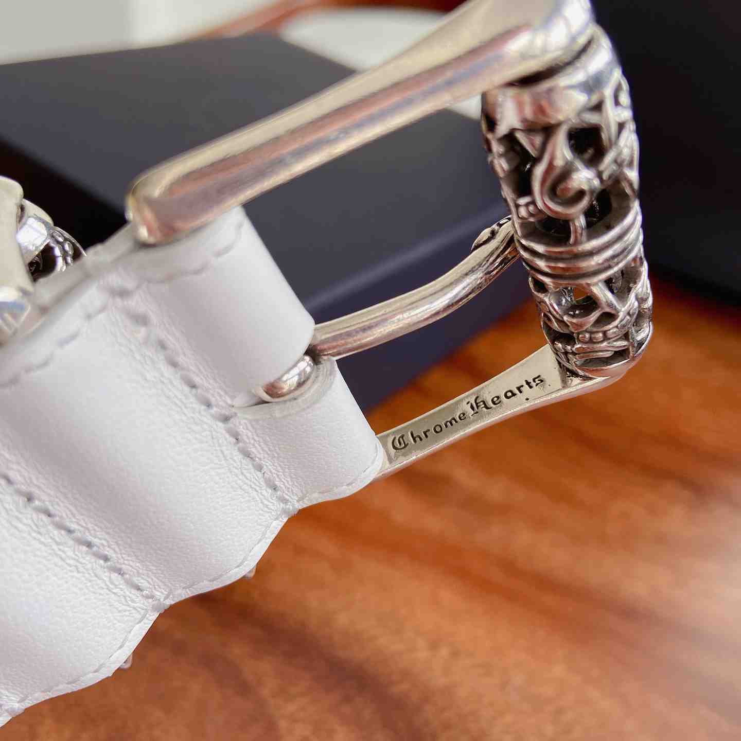 Chrome Hearts Leather Belt   - DesignerGu