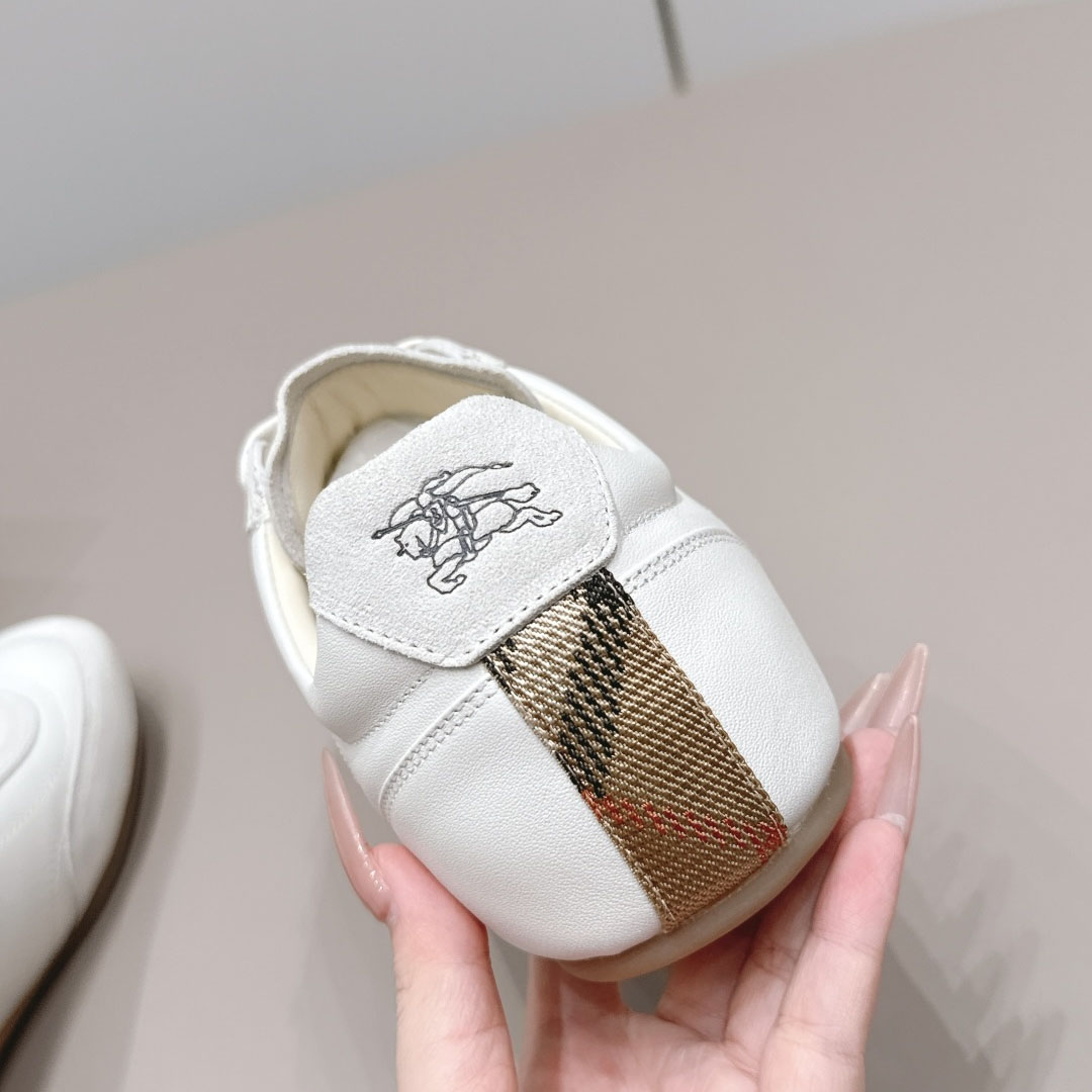 Burberry Suede Knight Runner Sneakers​ - DesignerGu