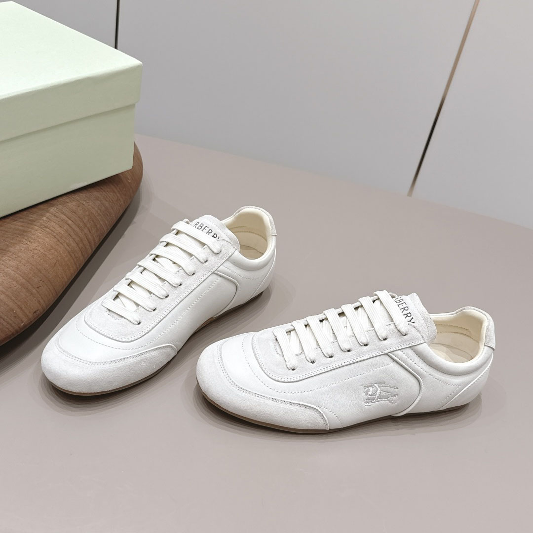 Burberry Suede Knight Runner Sneakers​ - DesignerGu