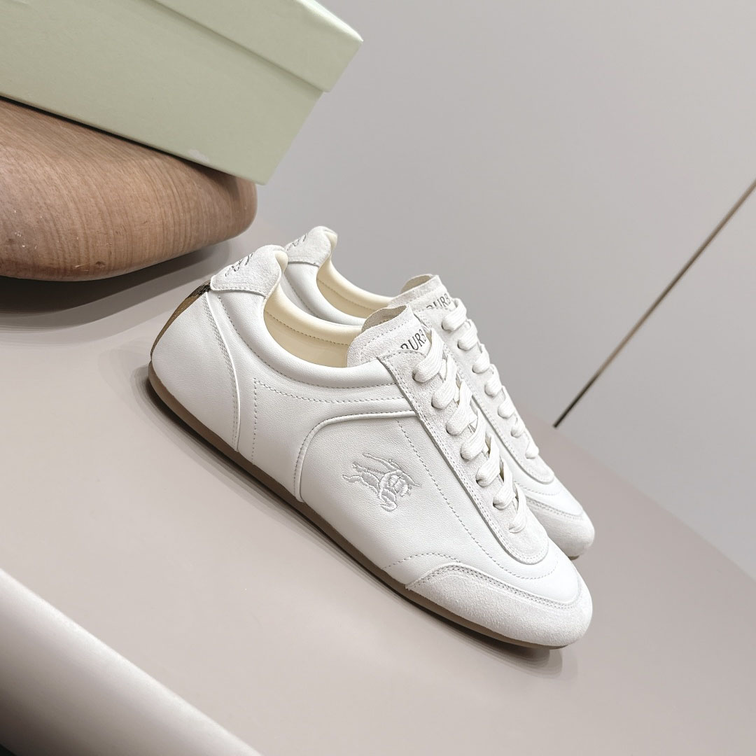 Burberry Suede Knight Runner Sneakers​ - DesignerGu