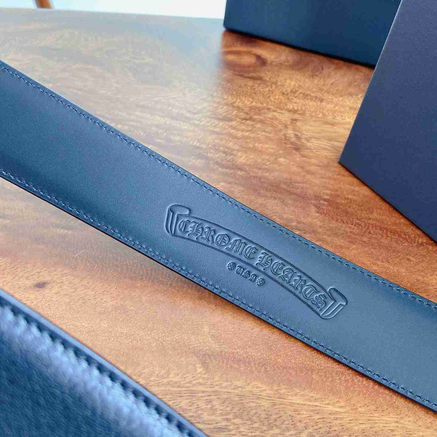 Chrome Hearts Leather Belt   - DesignerGu