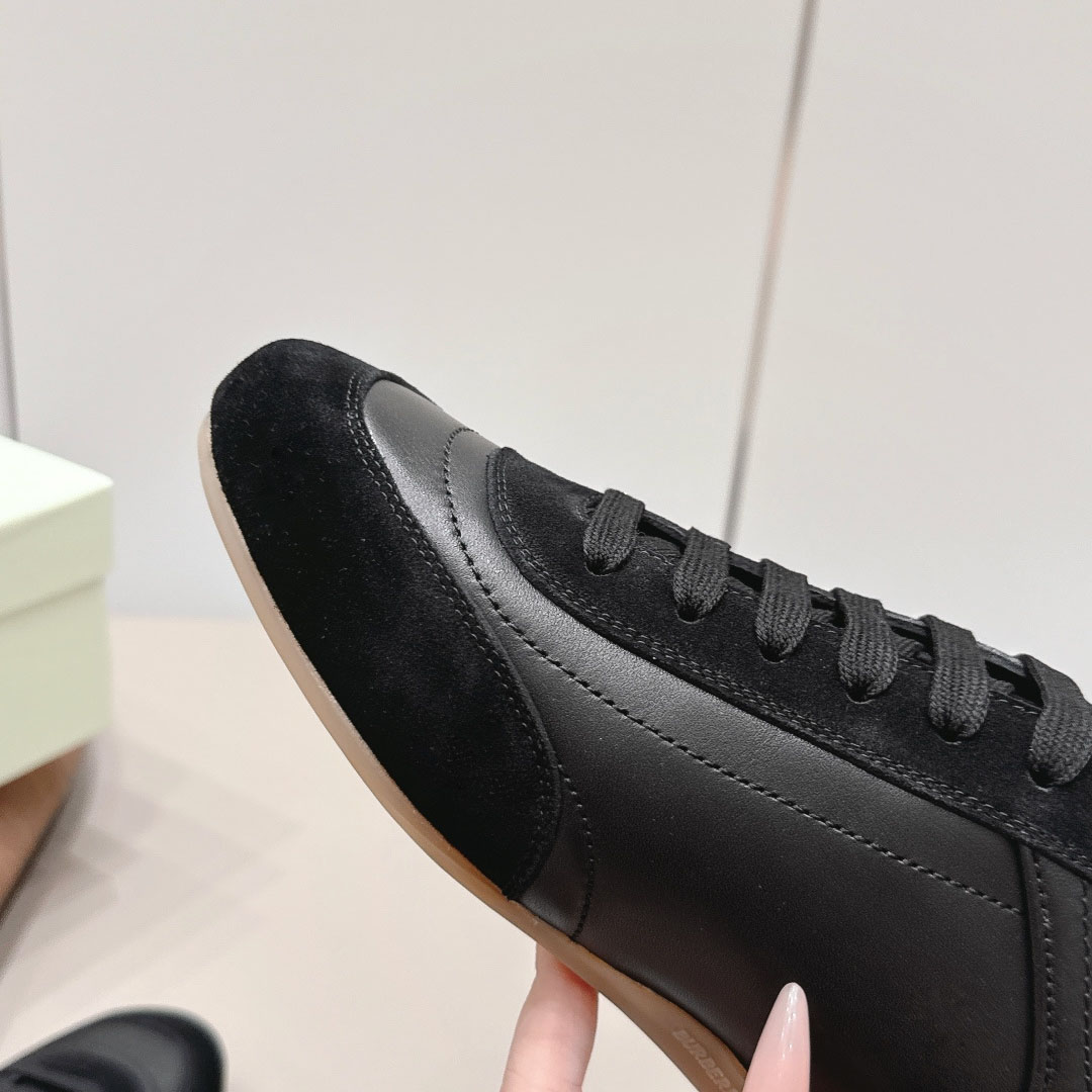 Burberry Suede Knight Runner Sneakers​ - DesignerGu