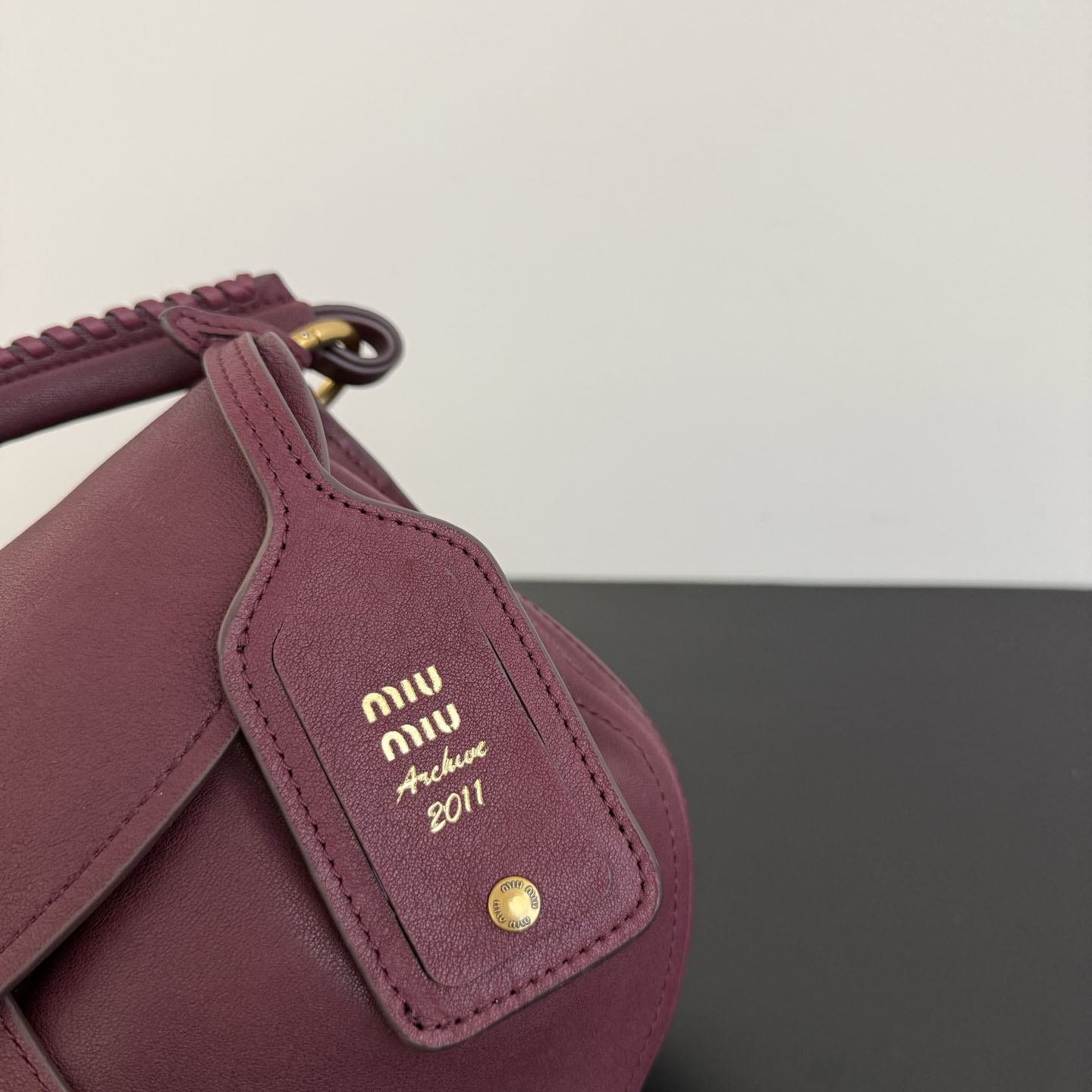 Miu Miu Rendez-Vous Nappa Leather Bag - DesignerGu