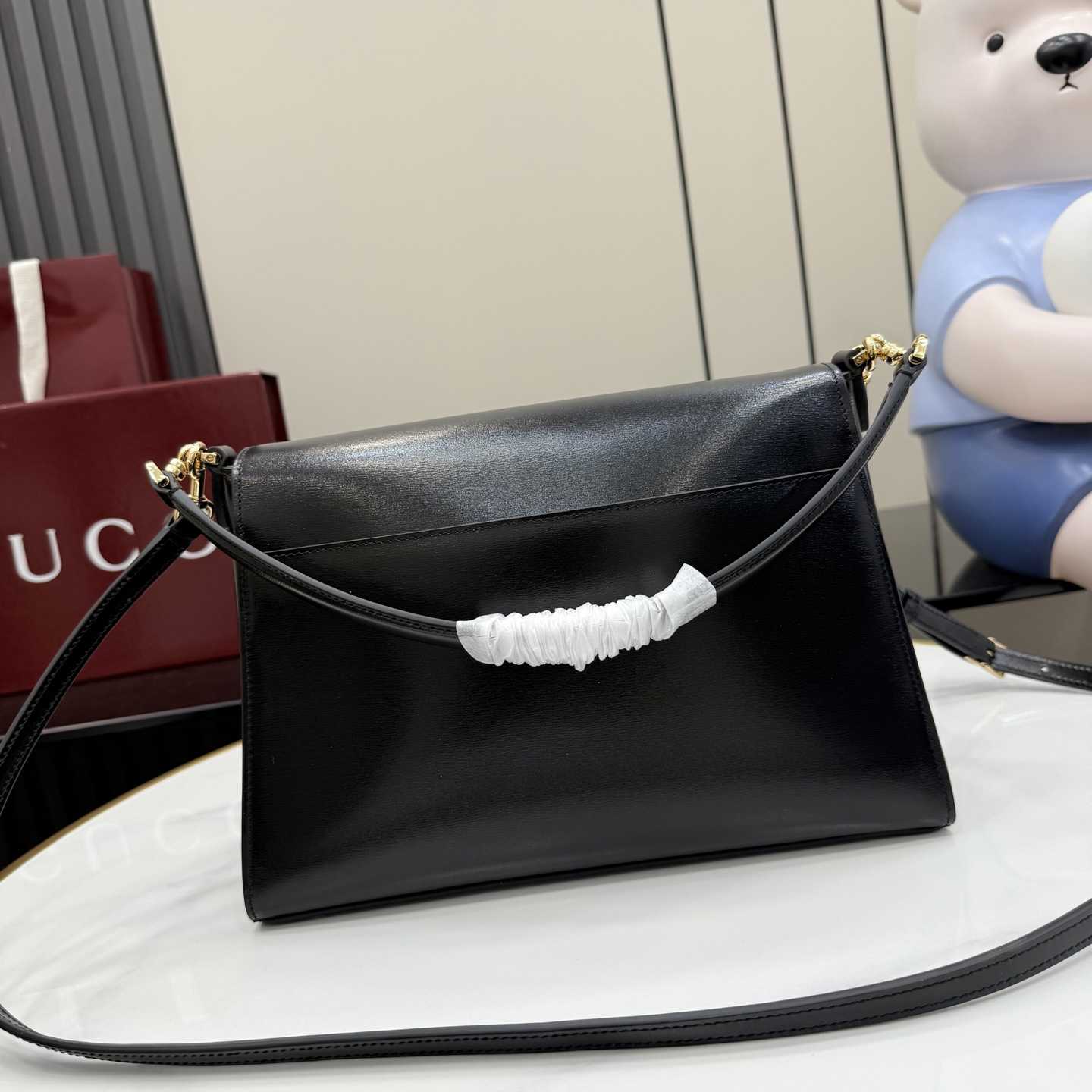 Gucci Horsebit Duomo Medium Top Handle Bag A006N6 - DesignerGu