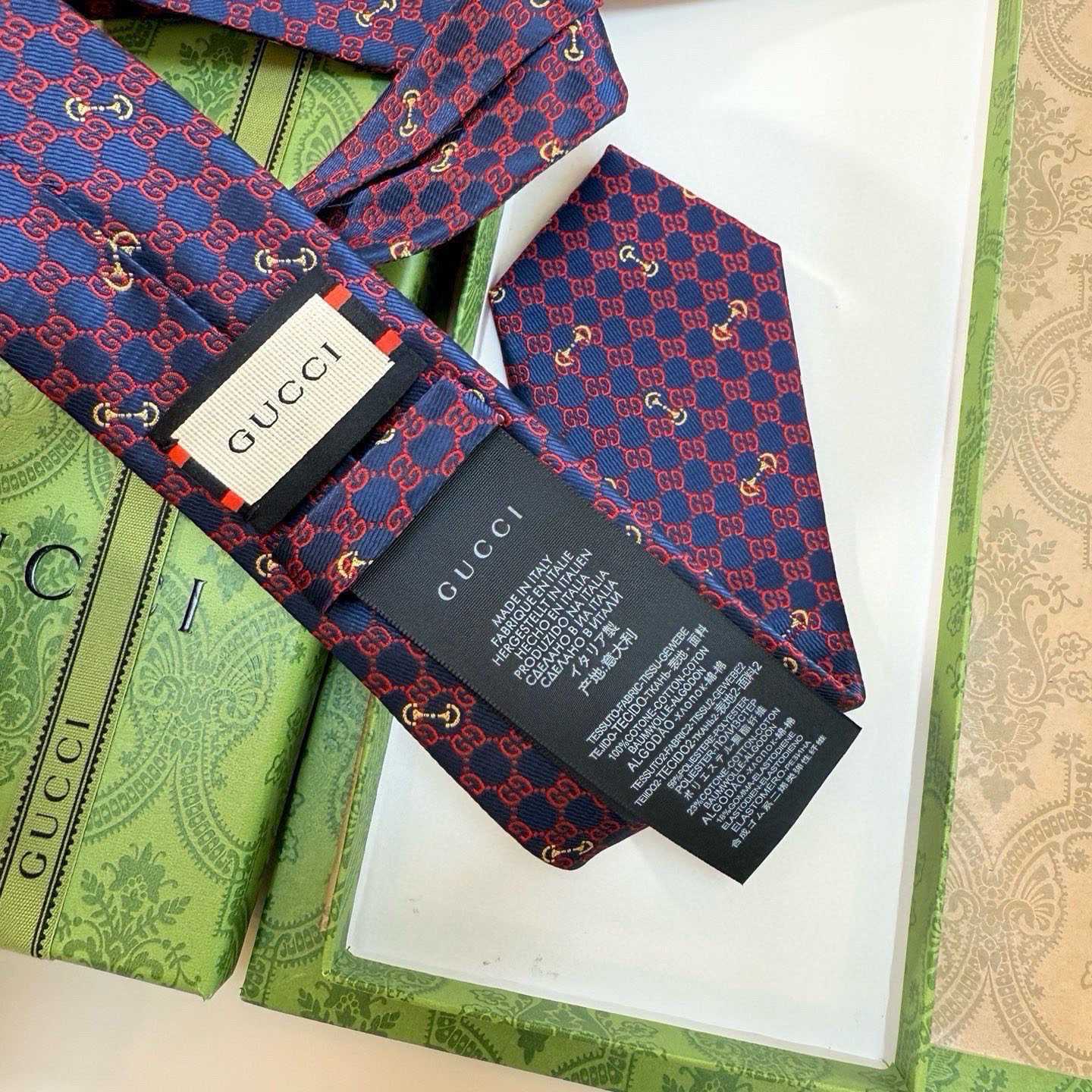 Gucci GG Silk Jacquard Tie - DesignerGu