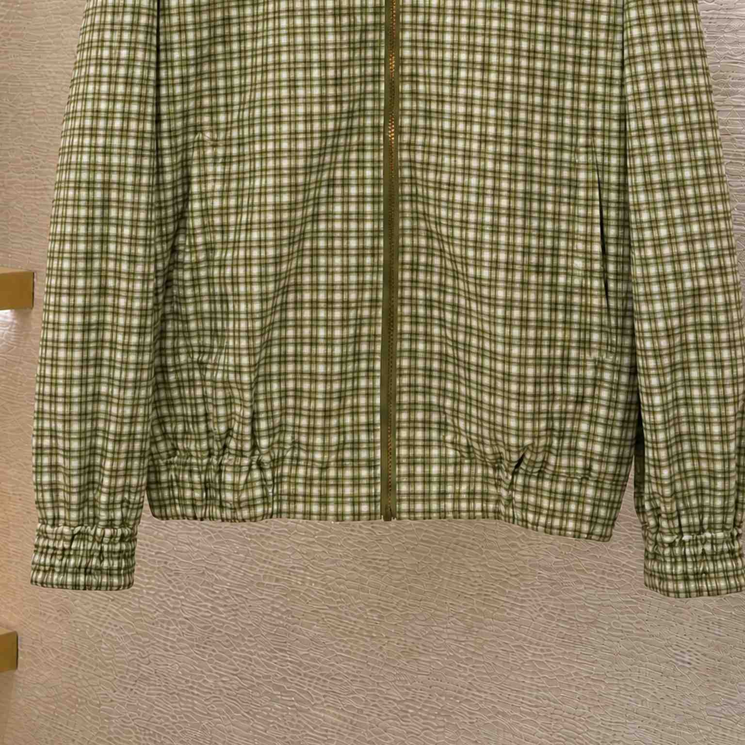 Louis Vuitton Signature-Printed Checkered Tracksuit Top 1AKOF6 - DesignerGu