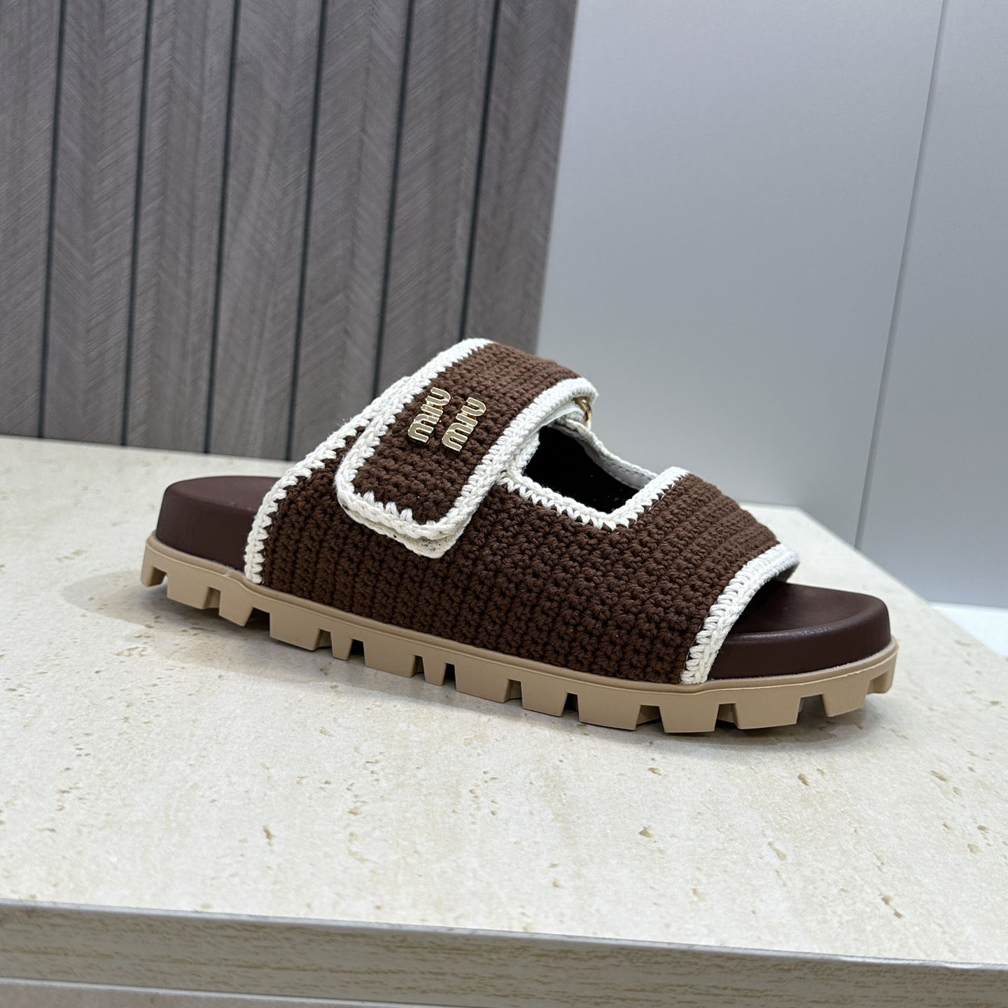 Miu Miu Crochet Sandals - DesignerGu