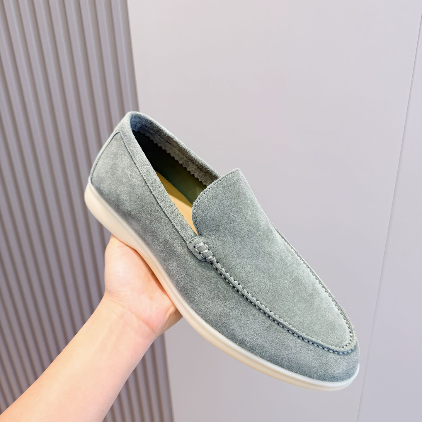  Loro Piana Summer Walk Loafers - DesignerGu