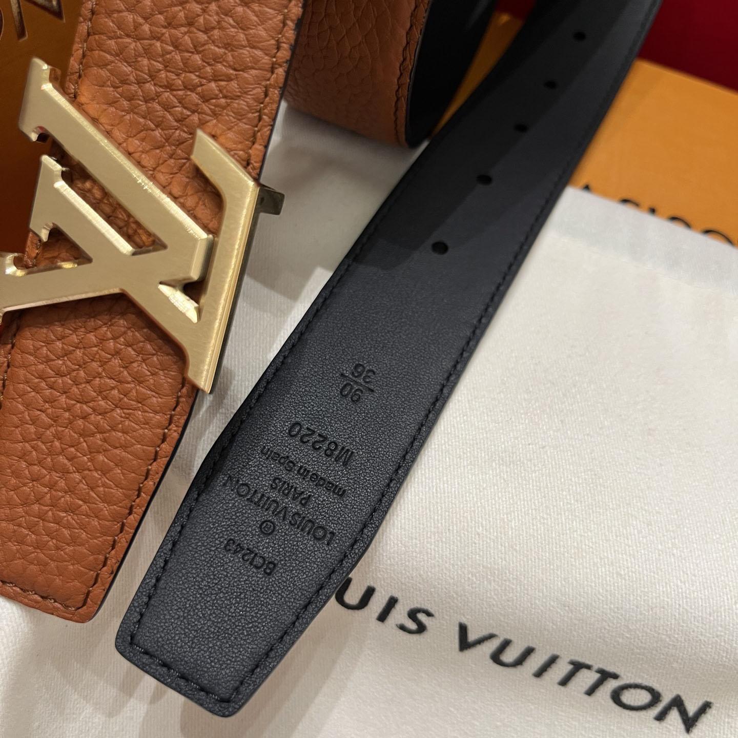 Louis Vuitton  LV Heritage 35mm Reversible Belt - DesignerGu