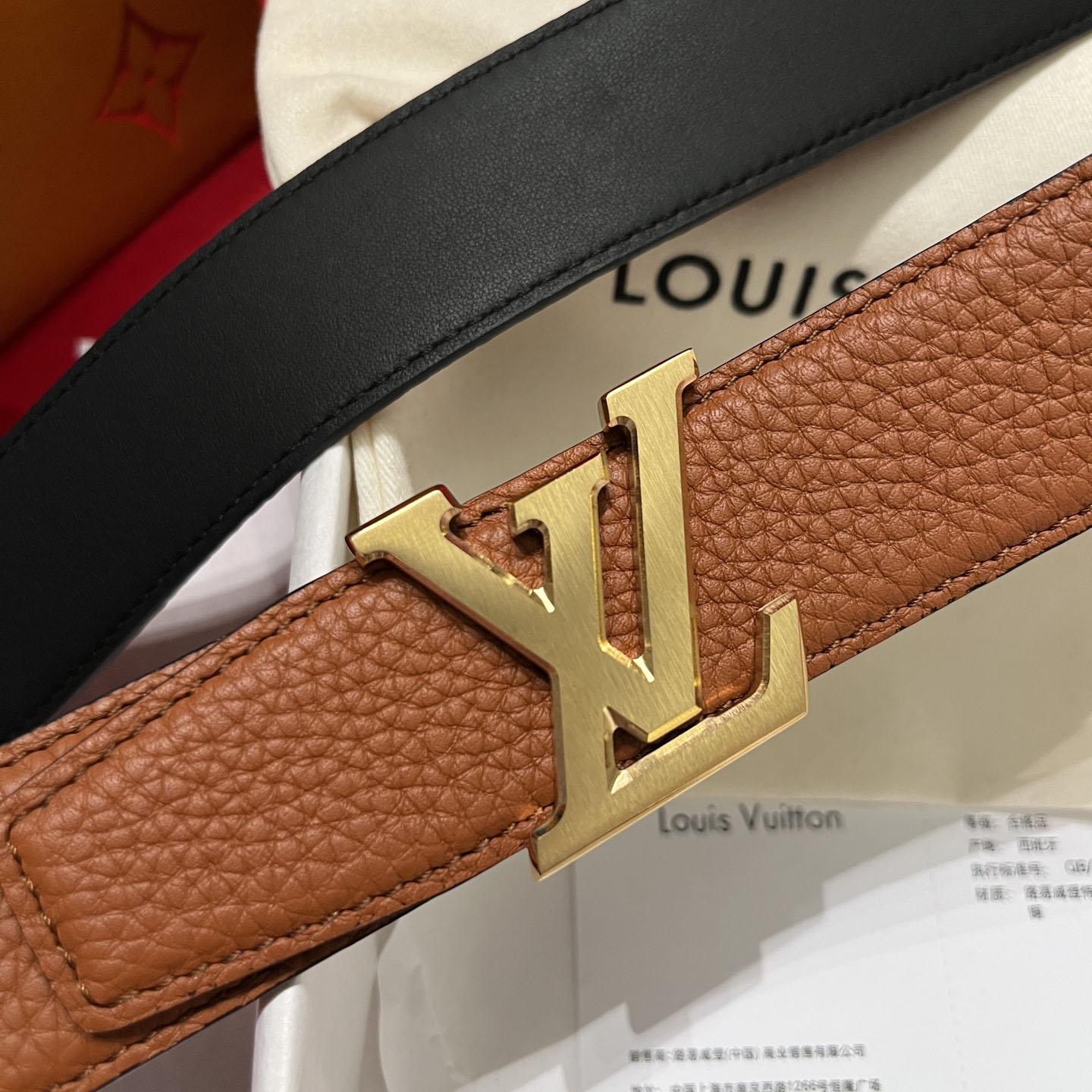 Louis Vuitton  LV Heritage 35mm Reversible Belt - DesignerGu