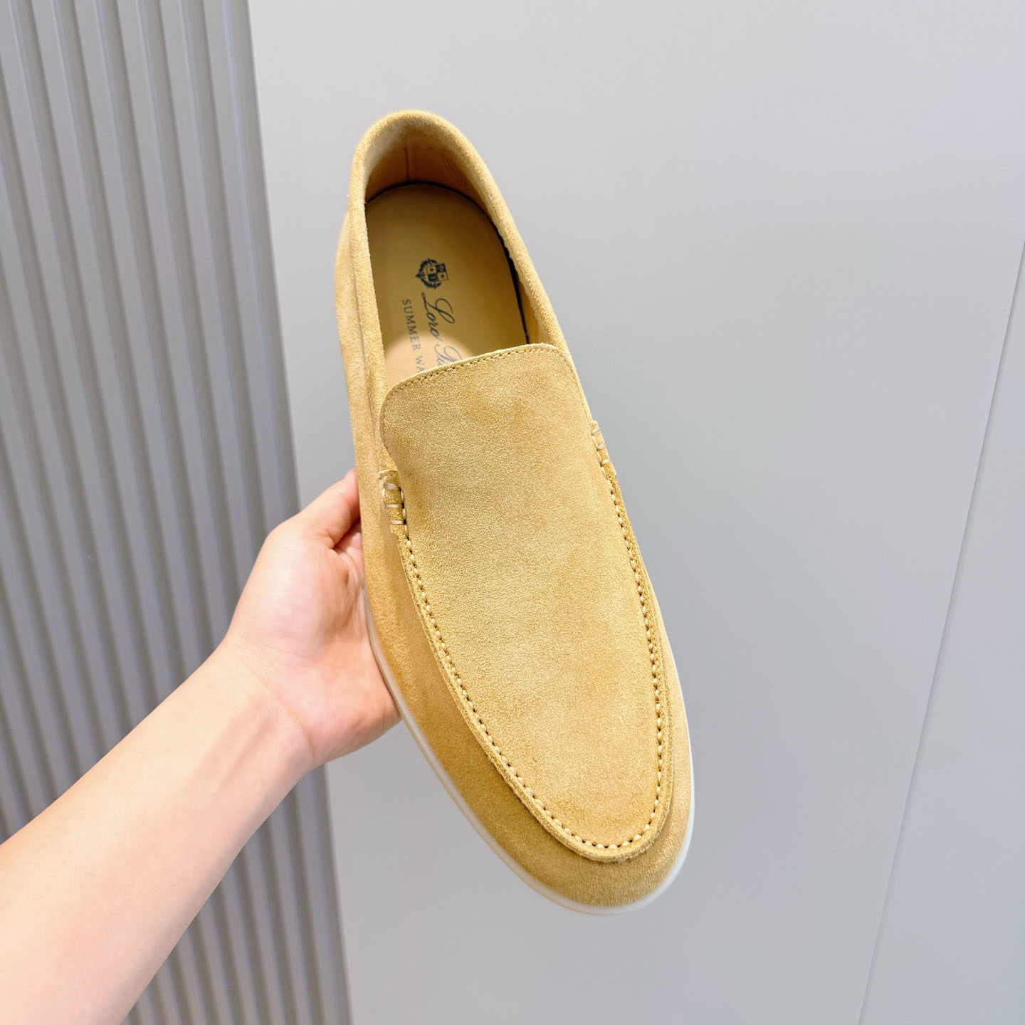  Loro Piana Summer Walk Loafers - DesignerGu