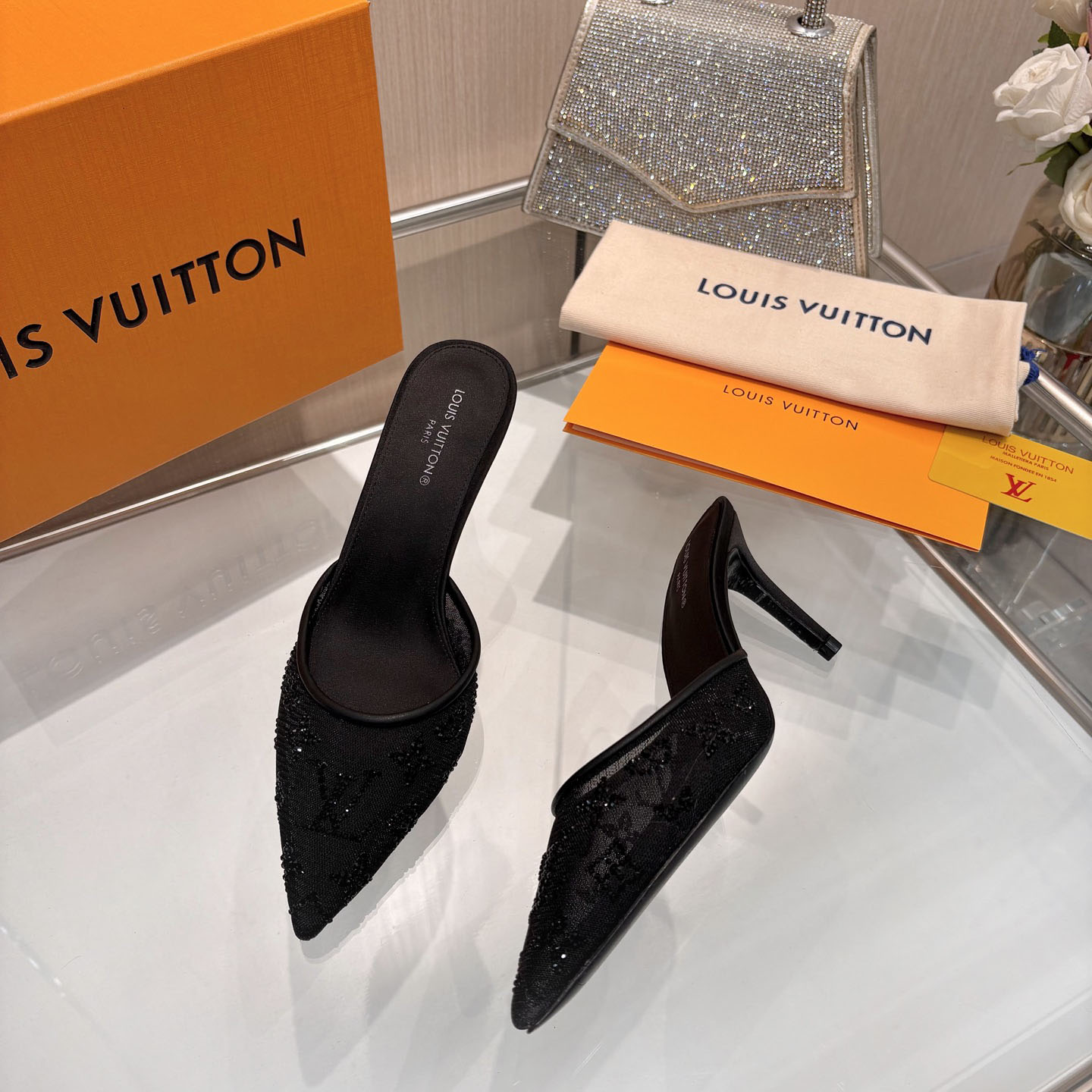 Louis Vuitton Gala Mule  - DesignerGu