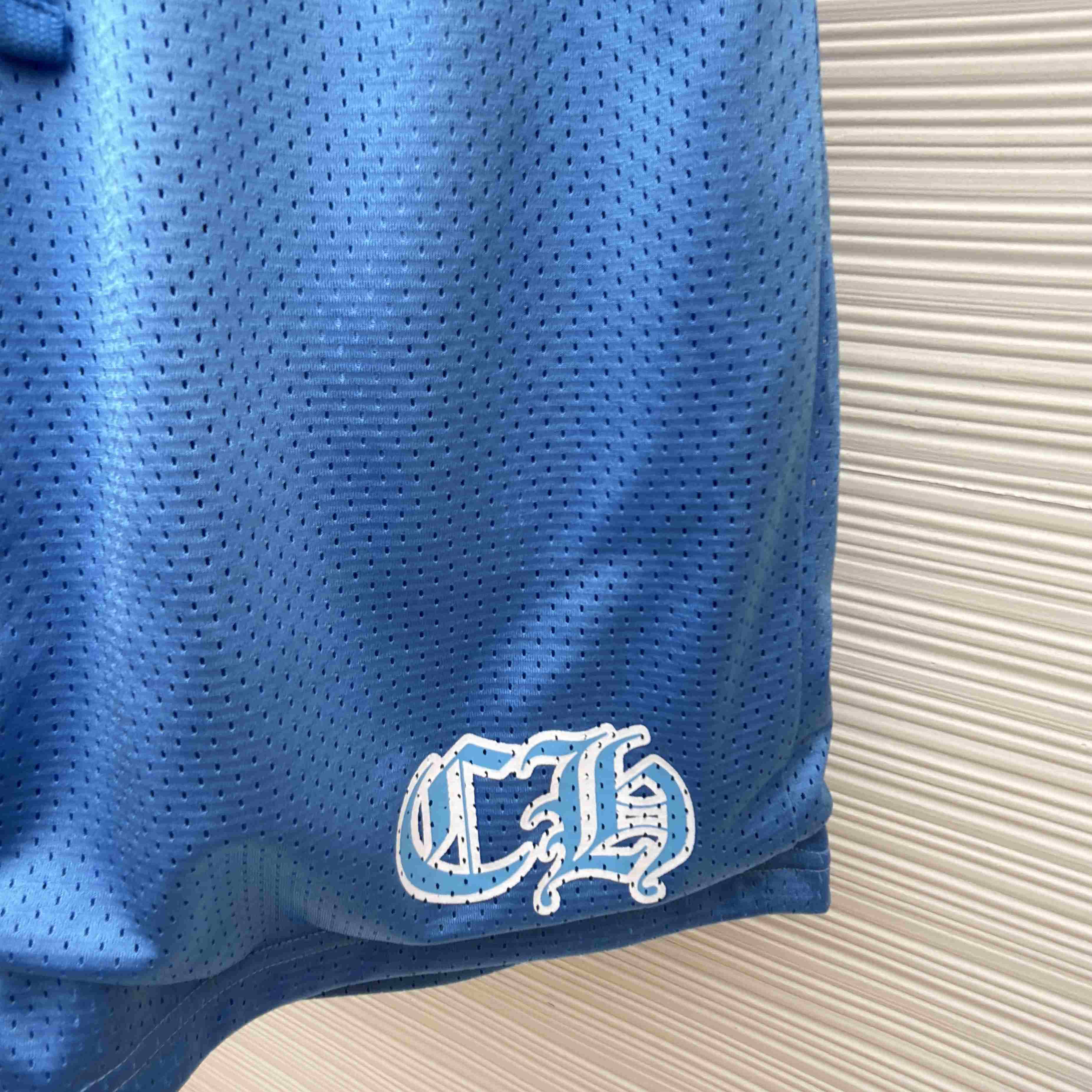 Chrome Hearts Mesh Varsity Shorts  - DesignerGu
