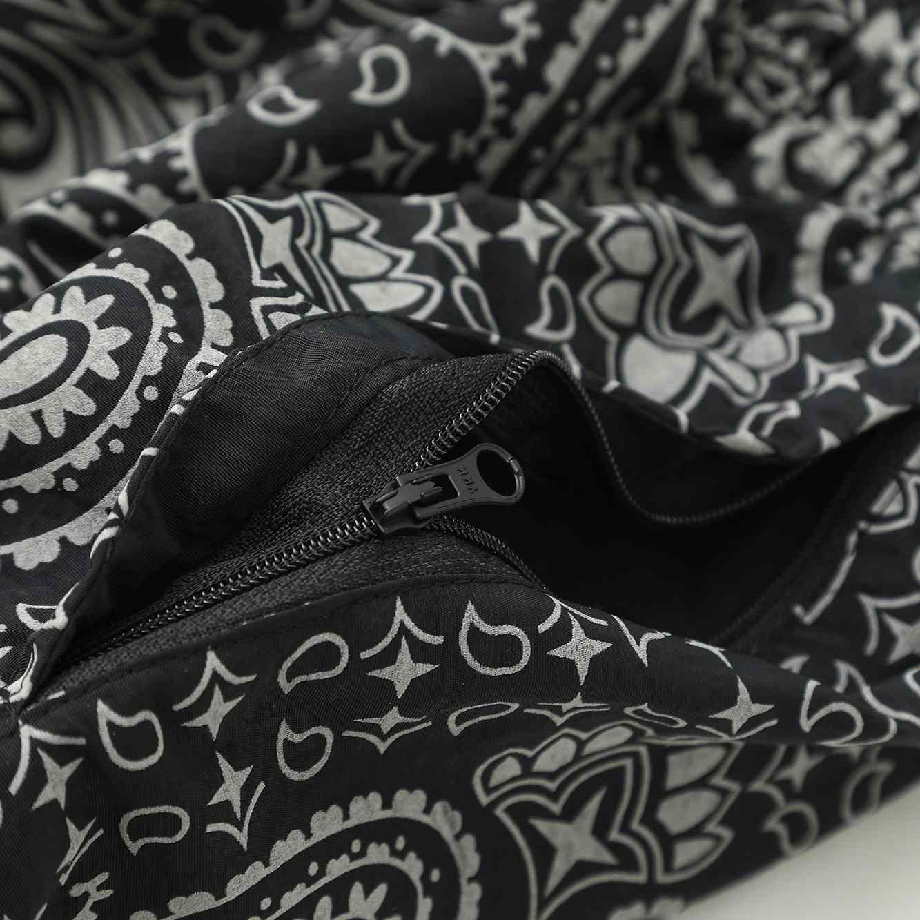 Supreme Reflective Bandana Track Pant 'Black' - DesignerGu