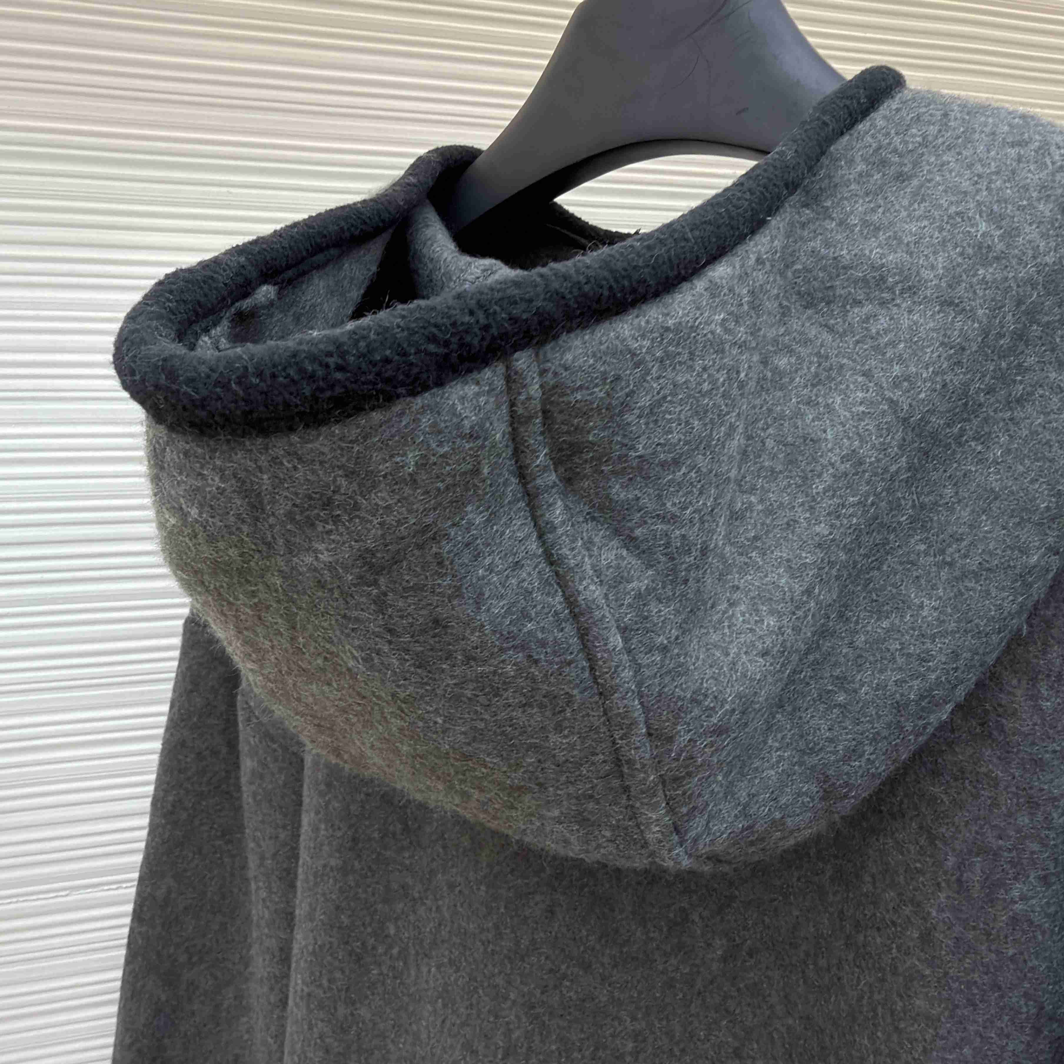 Miu Miu Fleece Zip Hooded Jacket - DesignerGu