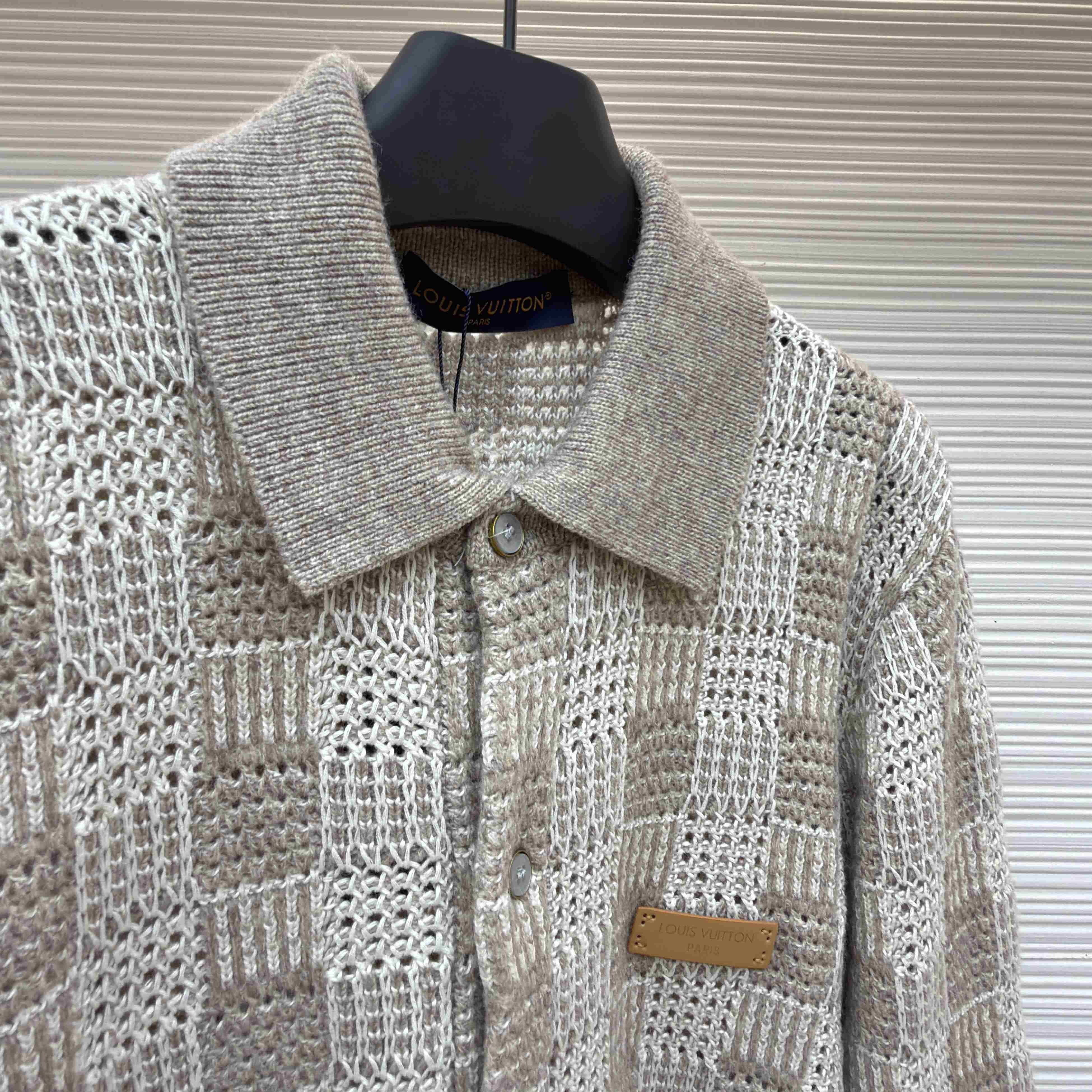 Louis Vuitton Tweedy Jacquard Check Cardigan 1AKO9Z - DesignerGu