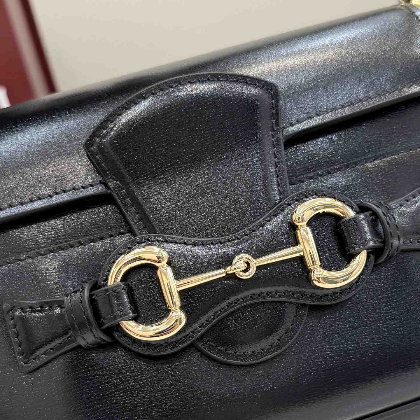 Gucci Horsebit Duomo Small Top Handle Bag A006O9 - DesignerGu