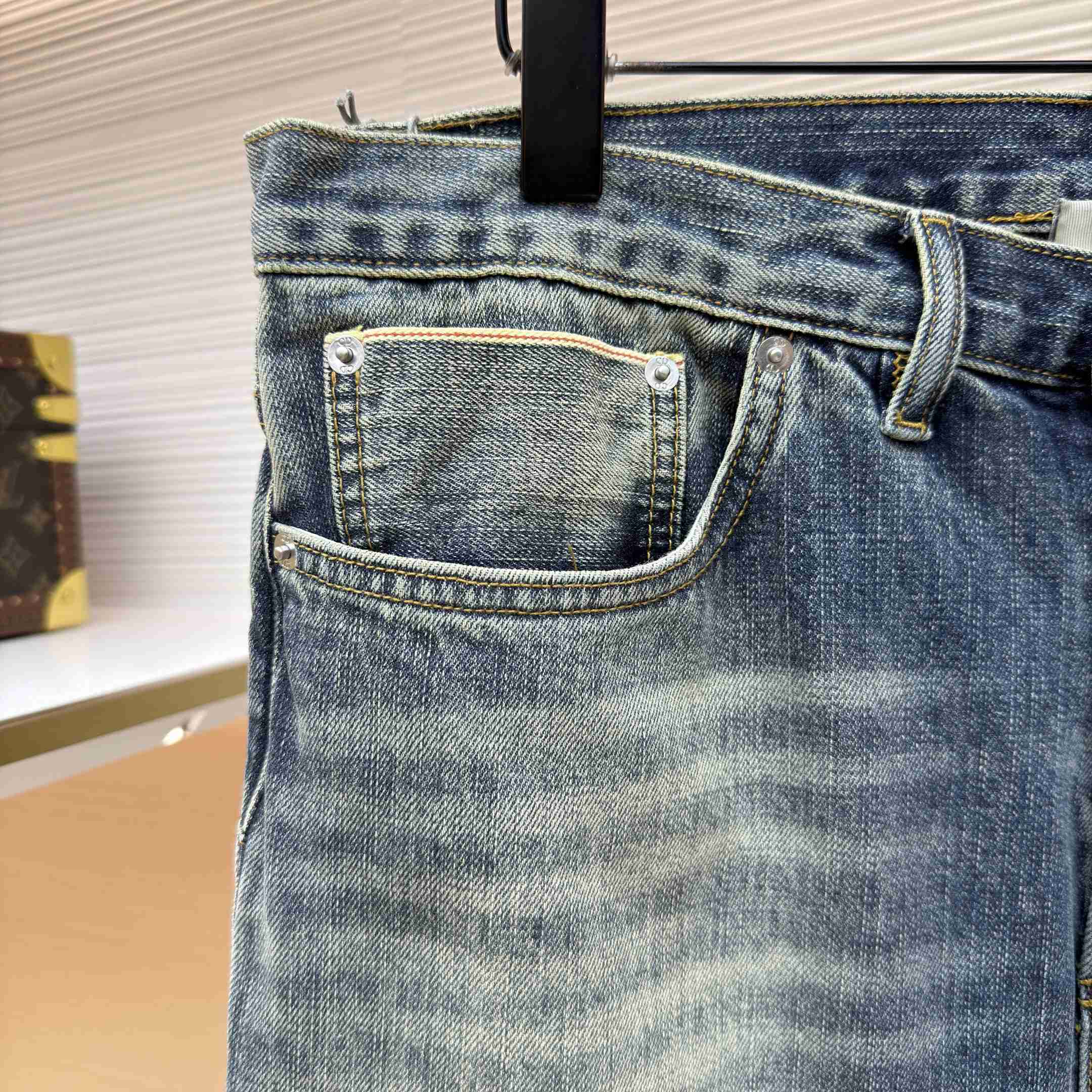 Dior Regular-Fit Jeans With Patches - DesignerGu