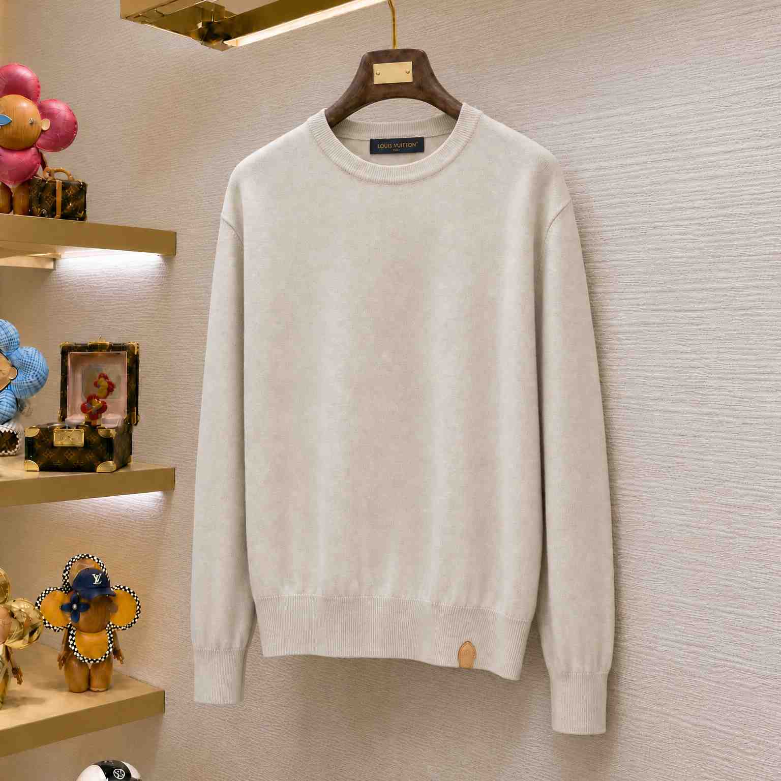 Louis Vuitton Fine Cashmere Crewneck 1AJSNS - DesignerGu